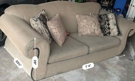Photo of free Large Pullout Sofa Bed (Near Lake Cook Rd) #1