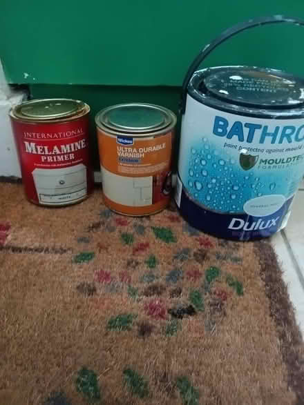 Photo of free Varnish, primer, paint (N17 turnpike lane) #1