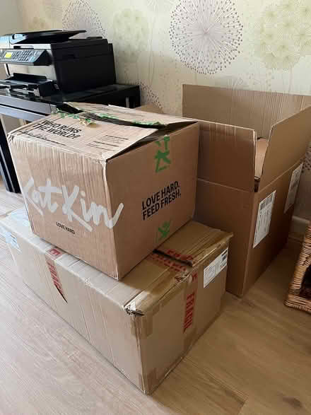 Photo of free 5 cardboard boxes - Bramhall SK7 (Bramhall SK7) #1
