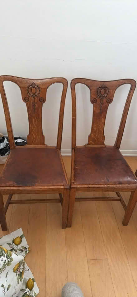 Photo of free 6 Georgian dining chairs (Wornington Green W10) #4