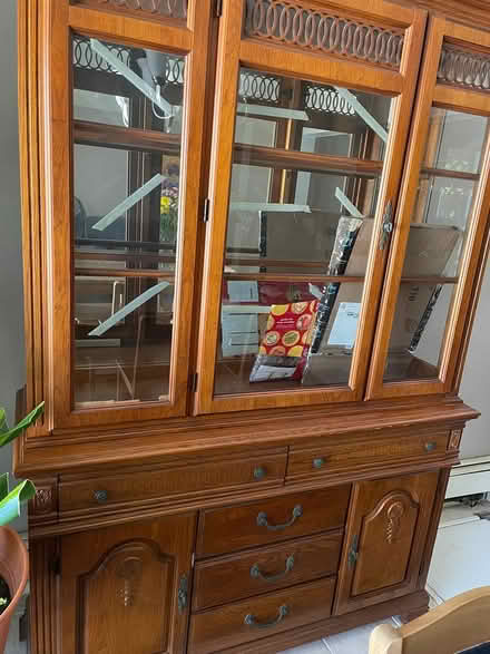 Photo of free Basset China cabinet (North bergen) #1