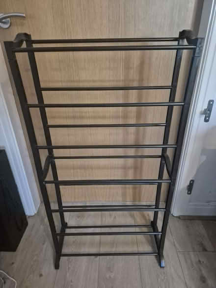 Photo of free Plastic shoe rack (Netherfield, Kendal LA9) #1