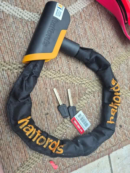 Photo of free Halfords Chain Lock (Buckland End B34) #1