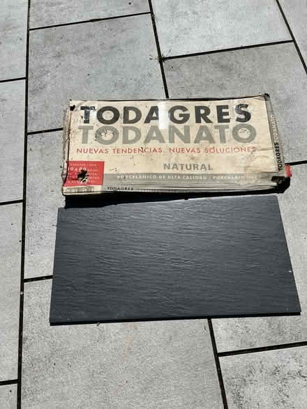 Photo of free Porcelain tiles, slate effect (Colinton EH13) #3
