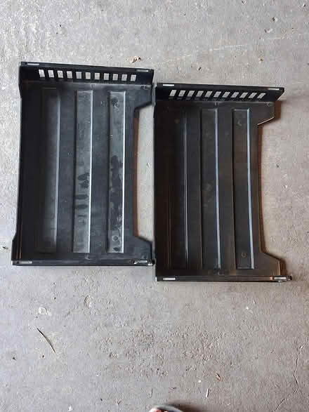 Photo of free 2 "inbox" shelves (131 Wesley Avenue) #1