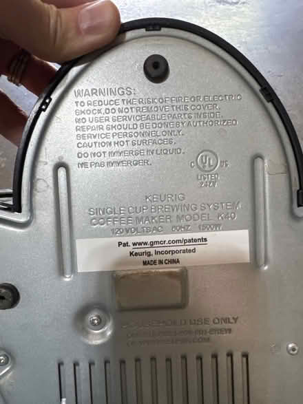 Photo of free Keurig coffee maker (Canyon Park - Bothell) #2