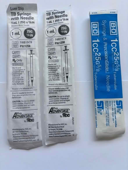 Photo of free Lot of sealed syringes (Kentlands) #2
