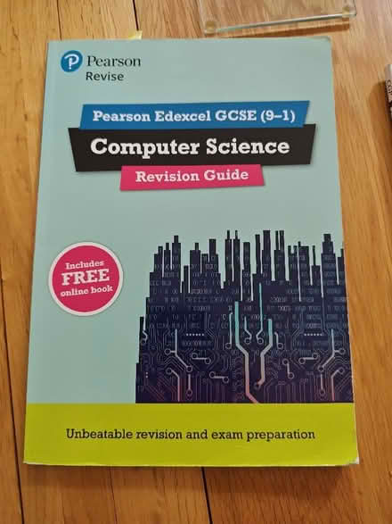 Photo of free Computer science GCSE revision guide Pearson edexcel (Bordon GU35) #1
