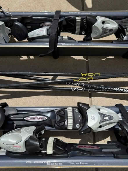Photo of free 2 pairs of skis and poles (Coronado) #3