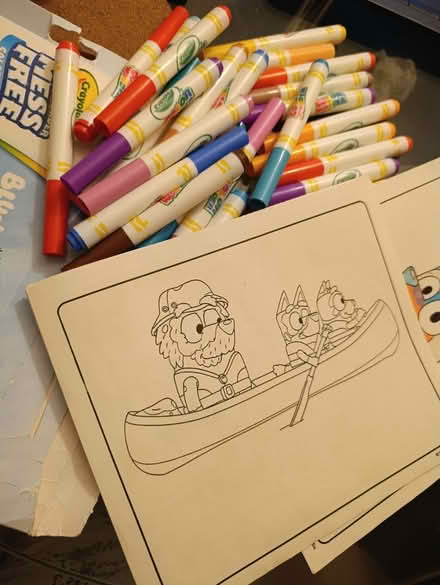 Photo of free Bluey mess free colouring pages (RH12 2) #1