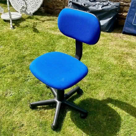 Photo of free New Blue office chair (2 avail) (Wetherby LS22) #1