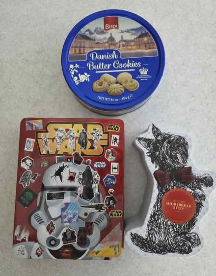 Photo of free 3 x empty tins (Chelmsford CM1) #1