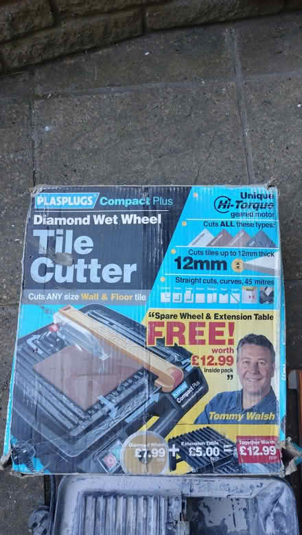 Photo of free Tile cutter (Tye Green Village CM18) #2