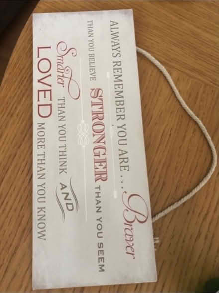 Photo of free Wooden sign (Forest Hill SE23) #1