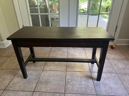 Photo of free Wooden piano bench (Homewood) #1