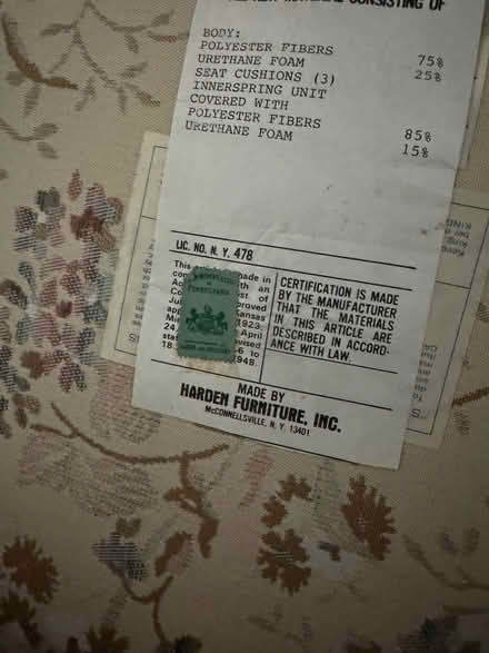 Photo of free Sofa Harden Brand (19810) #4