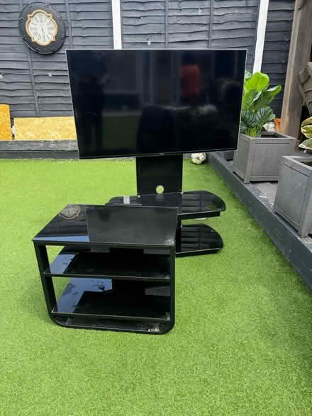 Photo of free Hifi stand and tv stand with TV (Ellesmere Port) #3