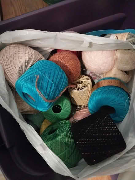 Photo of free yarn for fine knit and crochet (Finn Hill, Kirkland, WA) #1