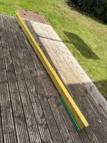 Photo of free Wooden balance beam (Nettlestead Green ME18) #1