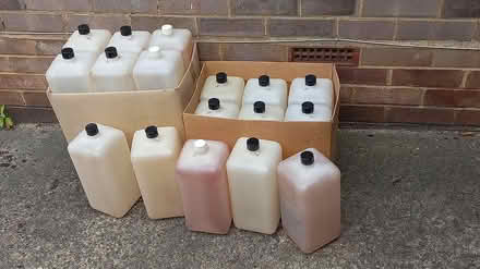 Photo of free 19x 1 gallon plastic containers (Central Letchworth) #1