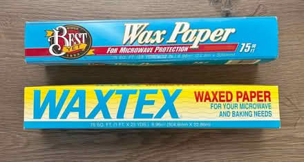 Photo of free 2 rolls of wax paper (Pt Richmond) #1