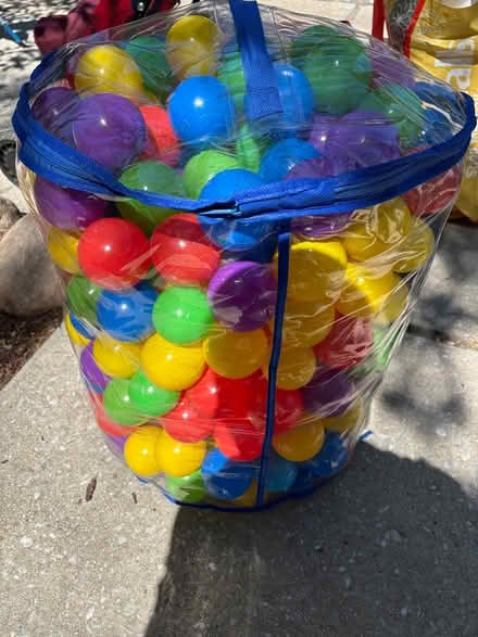 Photo of free Big bag of plastic “ball pit” balls (Elkridge (near Deep Run ES)) #1