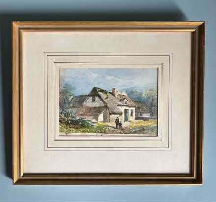 Photo of free Watercolour painting (Coombe Dingle BS9) #1