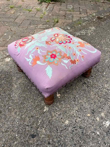Photo of free Footstool (Upper Wolvercote OX2) #1