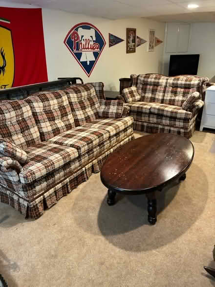 Photo of free Couch, loveseat, coffee table (Berwyn) #1