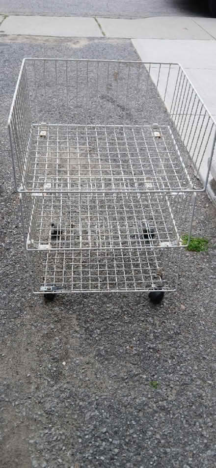 Photo of free Storage - stackable wire baskets (Bloor St. & Jane St) #1