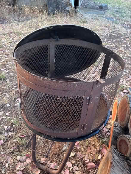 Photo of free Metal fire pit (Gilroy Northwest - Rural) #3