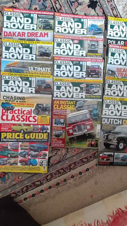 Photo of free Classic land rover magazines (Meads BN20) #1