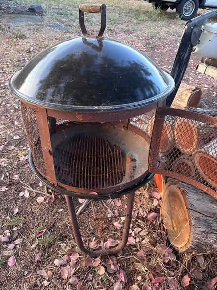Photo of free Metal fire pit (Gilroy Northwest - Rural) #2
