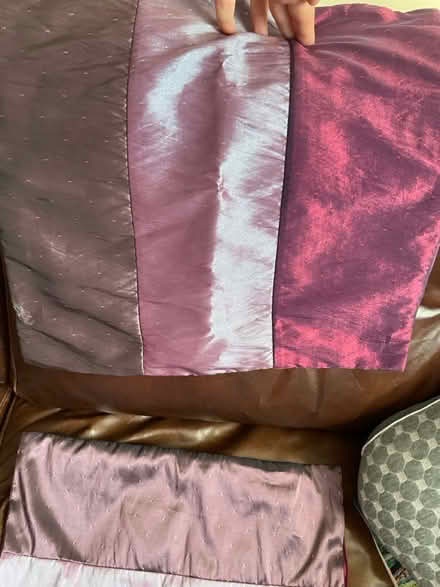 Photo of free Cushion covers x 2 (Bisley, GU24) #1