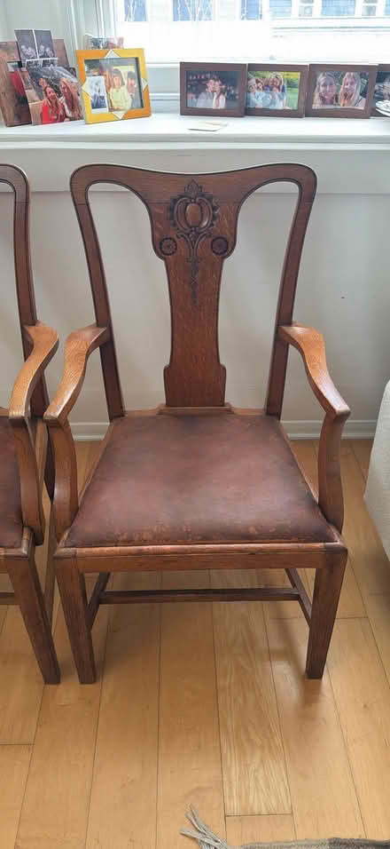 Photo of free 6 Georgian dining chairs (Wornington Green W10) #3