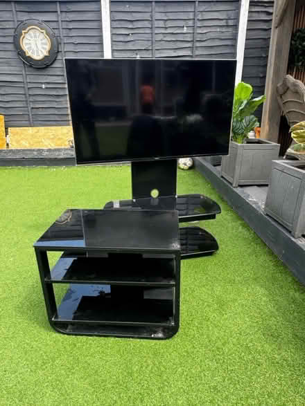 Photo of free Hifi stand and tv stand with TV (Ellesmere Port) #1