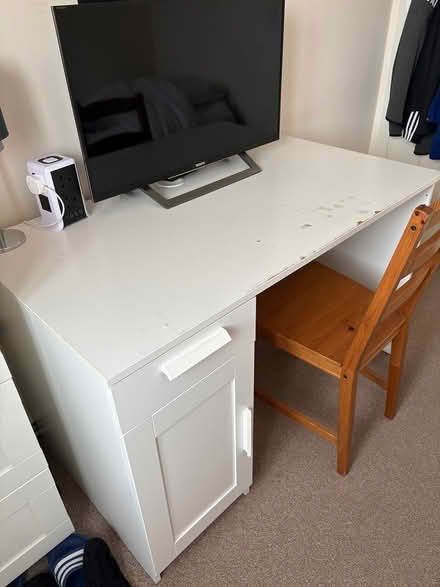 Photo of free wooden desk (Loughborough LE11) #1