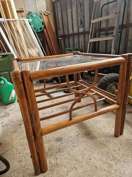 Photo of free Square glass top coffee table (Rochford WR15) #2