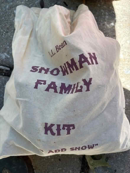 Photo of free Snowman creation kit (Elkridge (near Deep Run ES)) #1