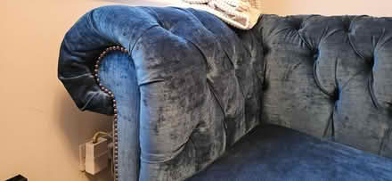 Photo of free Chesterfield - sofa bed - Velvet (Bradville MK13) #1