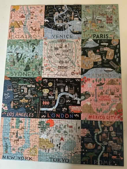 Photo of free 500 piece puzzle (Burlington) #2