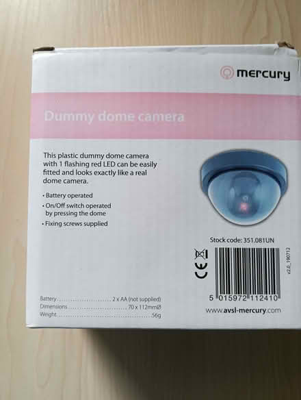 Photo of free Dummy drone "security camera" (Napsbury AL2) #2