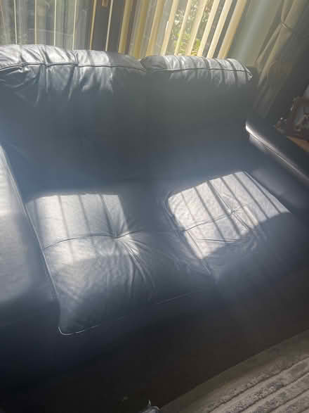 Photo of free 2 x leather sofas (Blackrod BL6) #1