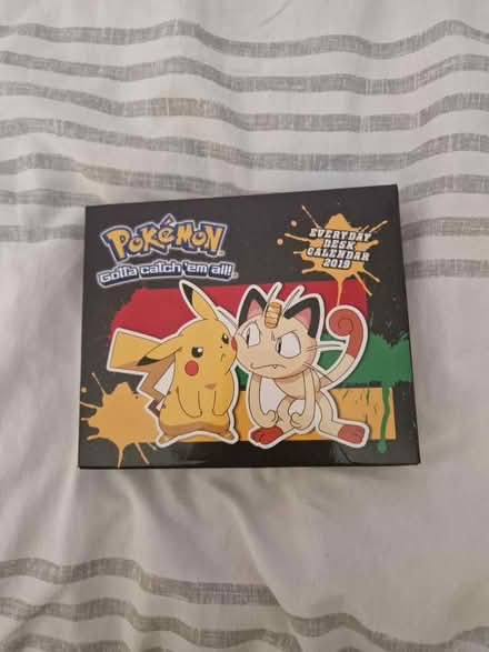Photo of free 2019 Pokemon Desk Calendar (Walsall, WS1) #1