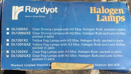 Photo of free Old halogen fog lights (Utley, BD20) #2