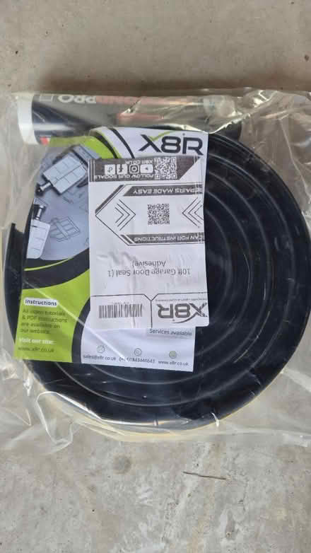 Photo of free Garage door seal and adhesive (Downham BR1) #1