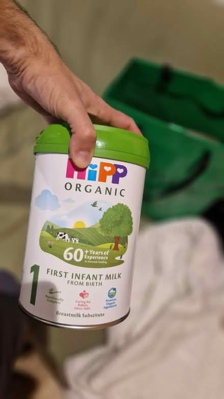 Photo of free Sealed HiPP Organic Newborn Milk (SE16) #1