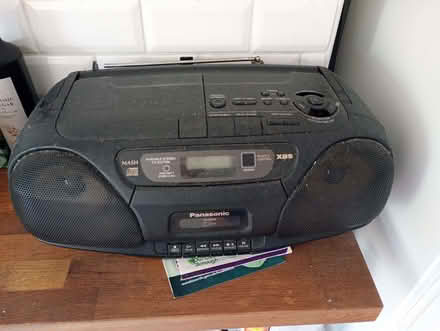 Photo of free Panasonic ghetto blaster/music system (Streatham Park SW16) #1