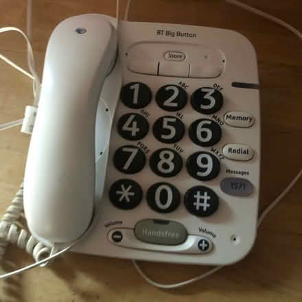 Photo of free bt big button phone (Gracemount EH17) #2