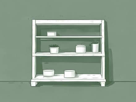 Photo of free White IKEA kallax bookcase x 2 (Knaphill GU21) #1